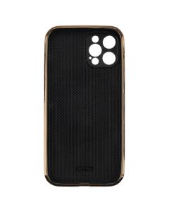 Чохол накладка для iPhone 12 Pro Gold Seria Чорна (Black)