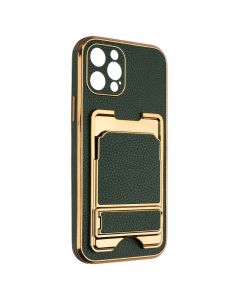 Чохол накладка для iPhone 12 Pro Gold Seria Зелена (Green)