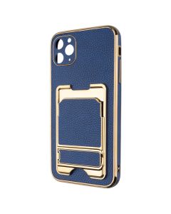 Чохол накладка для iPhone 11 Pro Max Gold Seria Синя (Blue)