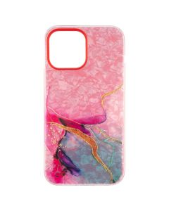 Чехол-накладка для iPhone 13 Pro Max Mramor Case Красный (Red)