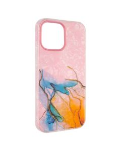 Чохол накладка для iPhone 13 Pro Max Mramor Case Рожева (Pink)