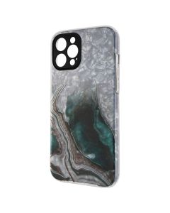 Чехол-накладка для iPhone 12 Pro Max Mramor Case Черный (Black)
