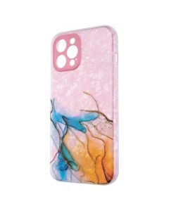 Чехол-накладка для iPhone 12 Pro Max Mramor Case Розовый (Pink)