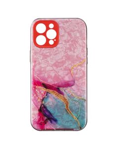 Чехол-накладка для iPhone 12 Pro Max Mramor Case Красный (Red)