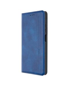 Чохол кейс для Xiaomi Redmi Note 9T Leather Синій (Blue)