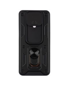 Чохол накладка для Xiaomi Redmi Note 9s/9 pro Camshield Serge Ring Чорна (Black)