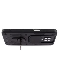 Чохол накладка для Xiaomi Redmi Note 9s/9 pro Camshield Serge Ring Чорна (Black)