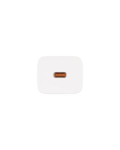 Зарядний пристрій Baseus Super Silicone PD Charger 25W + кабель Type-C to Type-C Білий (White)