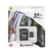 Карта пам'яті MicroSD Kingston 64Gb Class 10 UHS-1 +адаптер